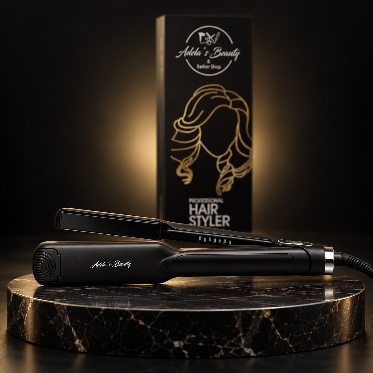 Professional Titanium & Ceramic Flat Iron